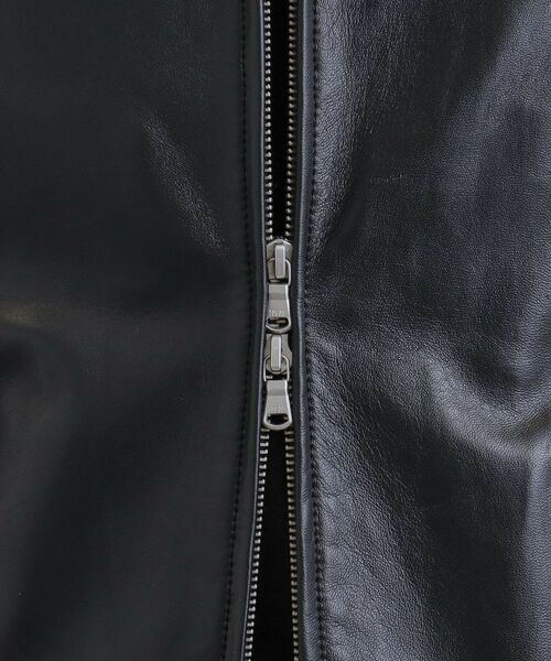 tk.TAKEO KIKUCHI / ティーケー タケオキクチ レザーブルゾン・ジャケット | 【本革】ラムレザーシングルライダース | 詳細16