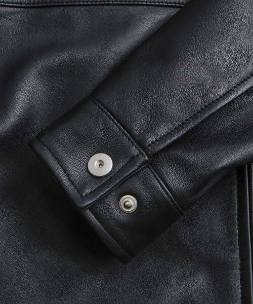 tk.TAKEO KIKUCHI / ティーケー タケオキクチ レザーブルゾン・ジャケット | 【本革】レザースポーツジャケット | 詳細10