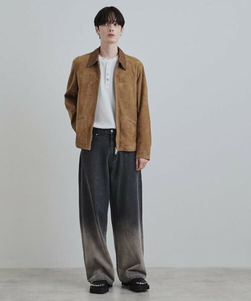 tk.TAKEO KIKUCHI / ティーケー タケオキクチ レザーブルゾン・ジャケット | 【本革】レザースポーツジャケット | 詳細14