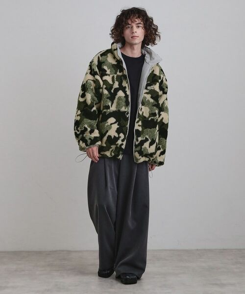 tk.TAKEO KIKUCHI / ティーケー タケオキクチ レザーブルゾン・ジャケット | 【WEB限定】リバーシブルボアブルゾン | 詳細10