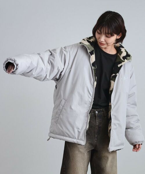 tk.TAKEO KIKUCHI / ティーケー タケオキクチ レザーブルゾン・ジャケット | 【WEB限定】リバーシブルボアブルゾン | 詳細15