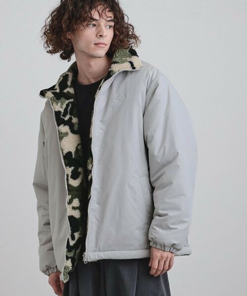 tk.TAKEO KIKUCHI / ティーケー タケオキクチ レザーブルゾン・ジャケット | 【WEB限定】リバーシブルボアブルゾン | 詳細3