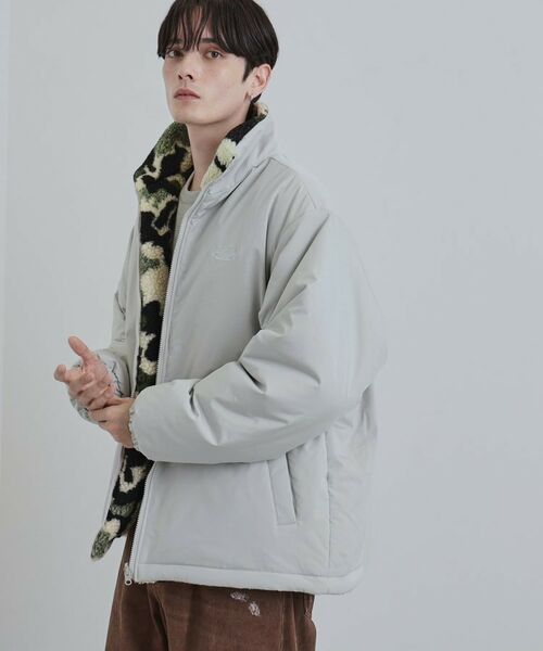 tk.TAKEO KIKUCHI / ティーケー タケオキクチ レザーブルゾン・ジャケット | 【WEB限定】リバーシブルボアブルゾン | 詳細6