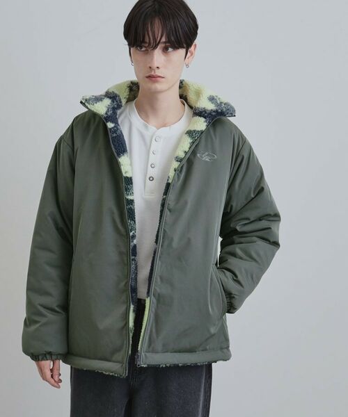 tk. TAKEO KIKUCHI/ティーケー タケオキクチ 【WEB限定】リバーシブルボアブルゾン チャコールグレー(014) 02(M) tk. TAKEO KIKUCHI/ティーケー タケオキクチ 【WEB限定】リバーシブルボアブルゾン チャコールグレー(014) 02(M)