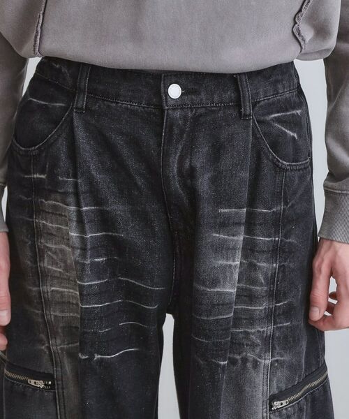 tk.TAKEO KIKUCHI / ティーケー タケオキクチ デニムパンツ | ヴィンテージライクデニムカーゴパンツ | 詳細14
