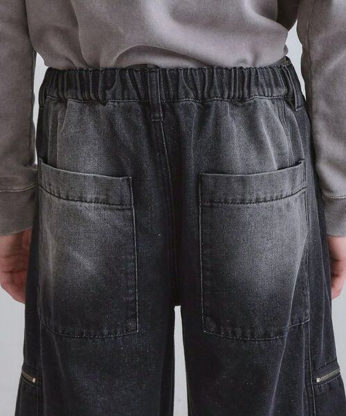 tk.TAKEO KIKUCHI / ティーケー タケオキクチ デニムパンツ | ヴィンテージライクデニムカーゴパンツ | 詳細15