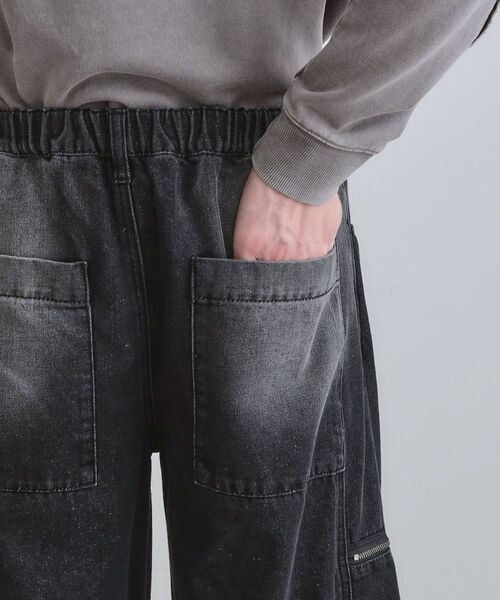 tk.TAKEO KIKUCHI / ティーケー タケオキクチ デニムパンツ | ヴィンテージライクデニムカーゴパンツ | 詳細17