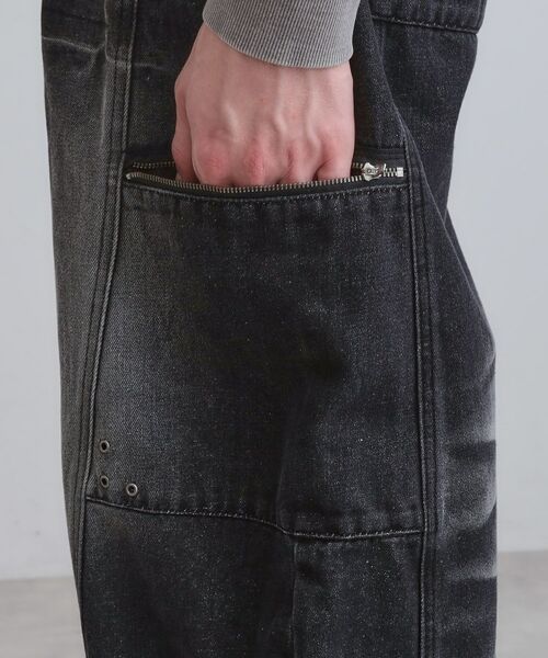 tk.TAKEO KIKUCHI / ティーケー タケオキクチ デニムパンツ | ヴィンテージライクデニムカーゴパンツ | 詳細19