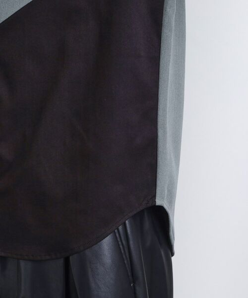 tk.TAKEO KIKUCHI / ティーケー タケオキクチ シャツ・ブラウス | ヘリンボーンカーブスイッチシャツ | 詳細20