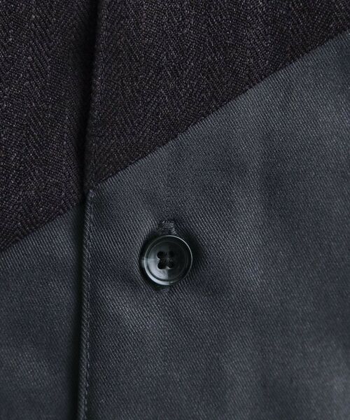 tk.TAKEO KIKUCHI / ティーケー タケオキクチ シャツ・ブラウス | ヘリンボーンカーブスイッチシャツ | 詳細5