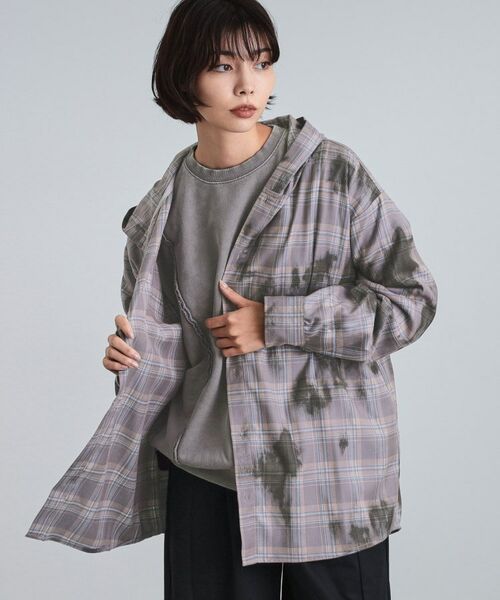 tk.TAKEO KIKUCHI / ティーケー タケオキクチ シャツ・ブラウス | ヴィンテージフードチェックシャツ | 詳細14