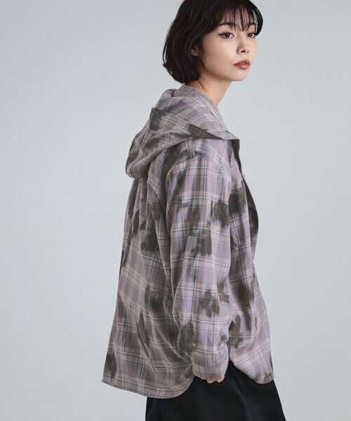 tk.TAKEO KIKUCHI / ティーケー タケオキクチ シャツ・ブラウス | ヴィンテージフードチェックシャツ | 詳細15