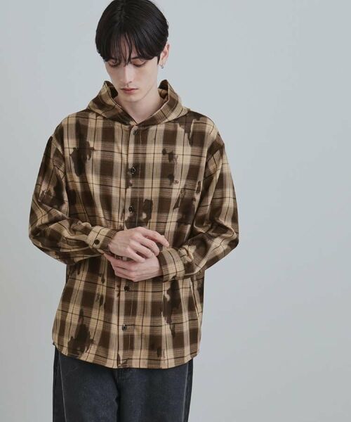 tk.TAKEO KIKUCHI / ティーケー タケオキクチ シャツ・ブラウス | ヴィンテージフードチェックシャツ | 詳細18