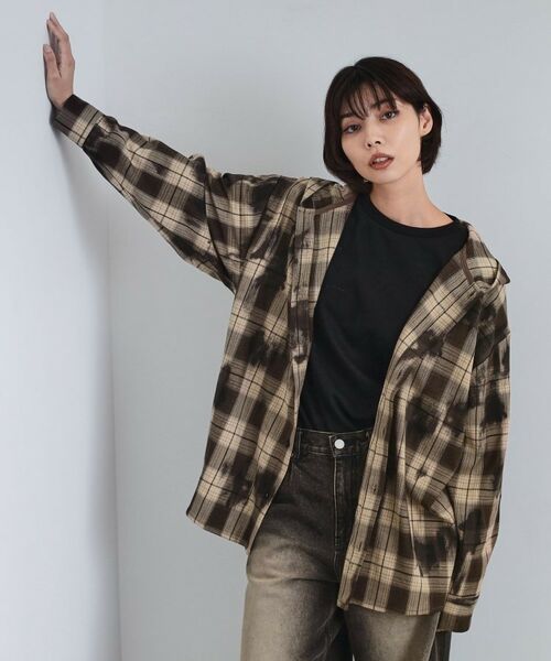 tk.TAKEO KIKUCHI / ティーケー タケオキクチ シャツ・ブラウス | ヴィンテージフードチェックシャツ | 詳細22