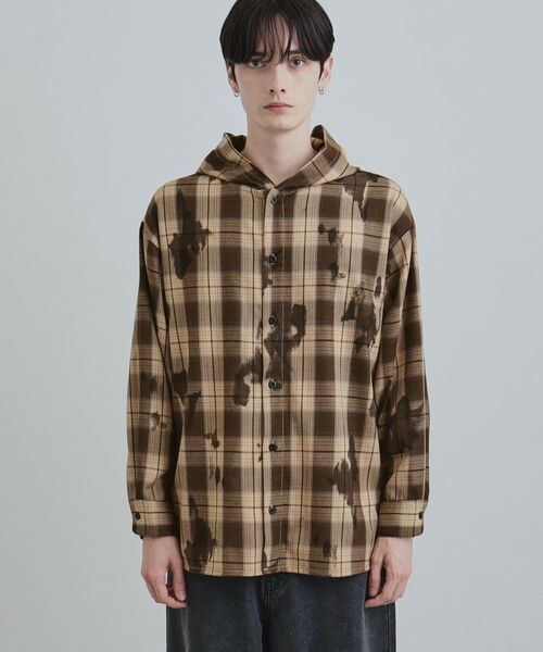 tk.TAKEO KIKUCHI / ティーケー タケオキクチ シャツ・ブラウス | ヴィンテージフードチェックシャツ | 詳細26