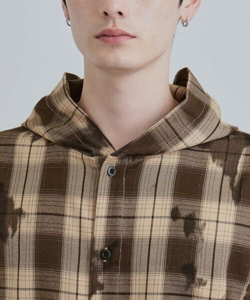 tk.TAKEO KIKUCHI / ティーケー タケオキクチ シャツ・ブラウス | ヴィンテージフードチェックシャツ | 詳細29