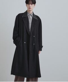 tk.TAKEO KIKUCHI / ティーケー タケオキクチ その他アウター | ツイードダブルオーバーコート