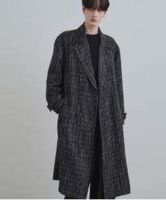 tk.TAKEO KIKUCHI / ティーケー タケオキクチ その他アウター | ツイードダブルオーバーコート