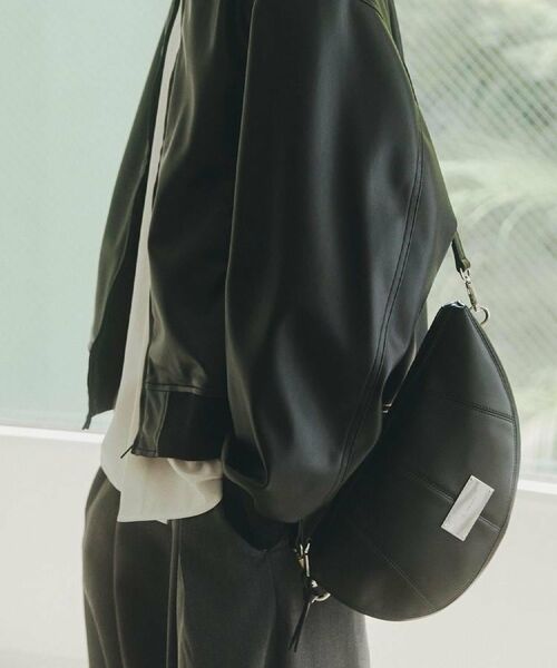 tk.TAKEO KIKUCHI / ティーケー タケオキクチ ショルダーバッグ | アシンメトリーハーフムーンショルダーバッグ | 詳細16