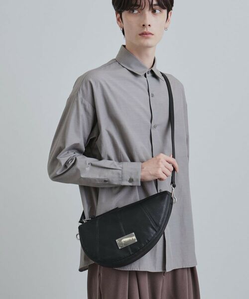 tk.TAKEO KIKUCHI / ティーケー タケオキクチ ショルダーバッグ | アシンメトリーハーフムーンショルダーバッグ | 詳細18