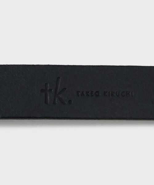 tk.TAKEO KIKUCHI / ティーケー タケオキクチ ベルト・サスペンダー | スクエアバックルロングベルト | 詳細3