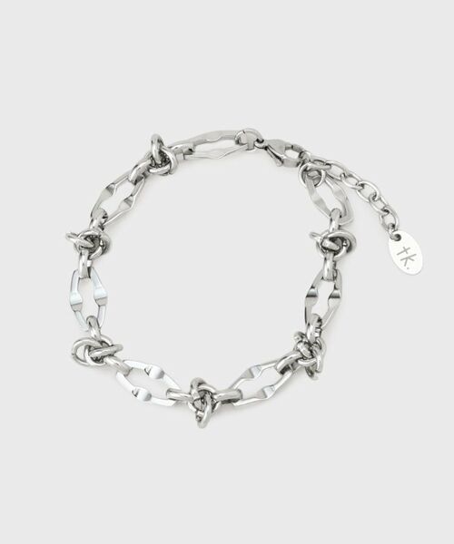 tk.TAKEO KIKUCHI / ティーケー タケオキクチ ブレスレット・バングル | エラボレイトチェーンブレスレット | 詳細1