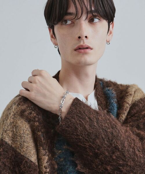 tk.TAKEO KIKUCHI / ティーケー タケオキクチ ブレスレット・バングル | エラボレイトチェーンブレスレット | 詳細5