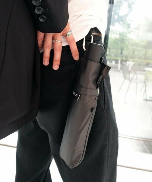 tk.TAKEO KIKUCHI / ティーケー タケオキクチ 傘 | 晴雨兼用折りたたみ傘／オリジナルカラビナ付 | 詳細23