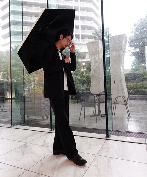 tk.TAKEO KIKUCHI / ティーケー タケオキクチ 傘 | 晴雨兼用折りたたみ傘／オリジナルカラビナ付 | 詳細25