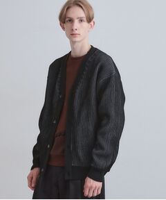 tk.TAKEO KIKUCHI / ティーケー タケオキクチ カーディガン・ボレロ | プレーティングカーディガン