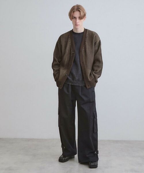 tk.TAKEO KIKUCHI / ティーケー タケオキクチ カーディガン・ボレロ | プレーティングカーディガン | 詳細10