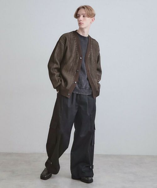 tk.TAKEO KIKUCHI / ティーケー タケオキクチ カーディガン・ボレロ | プレーティングカーディガン | 詳細11