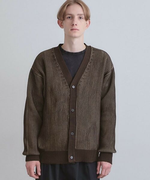 tk.TAKEO KIKUCHI / ティーケー タケオキクチ カーディガン・ボレロ | プレーティングカーディガン | 詳細13