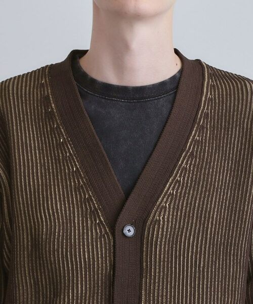 tk.TAKEO KIKUCHI / ティーケー タケオキクチ カーディガン・ボレロ | プレーティングカーディガン | 詳細16