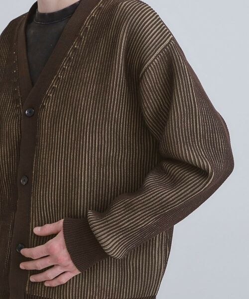 tk.TAKEO KIKUCHI / ティーケー タケオキクチ カーディガン・ボレロ | プレーティングカーディガン | 詳細17
