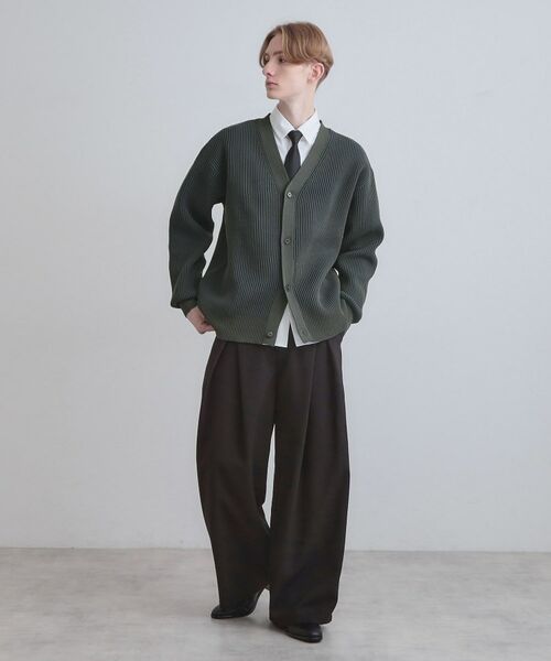 tk.TAKEO KIKUCHI / ティーケー タケオキクチ カーディガン・ボレロ | プレーティングカーディガン | 詳細2