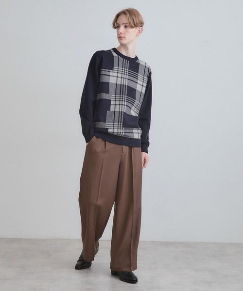 tk.TAKEO KIKUCHI / ティーケー タケオキクチ ニット・セーター | ランダムチェックニット | 詳細10