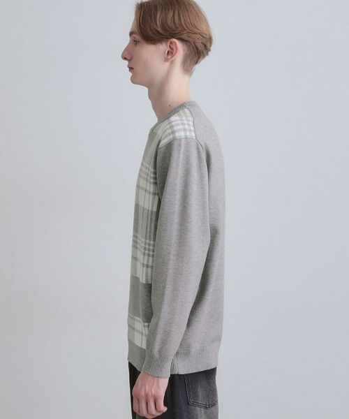 tk.TAKEO KIKUCHI / ティーケー タケオキクチ ニット・セーター | ランダムチェックニット | 詳細14