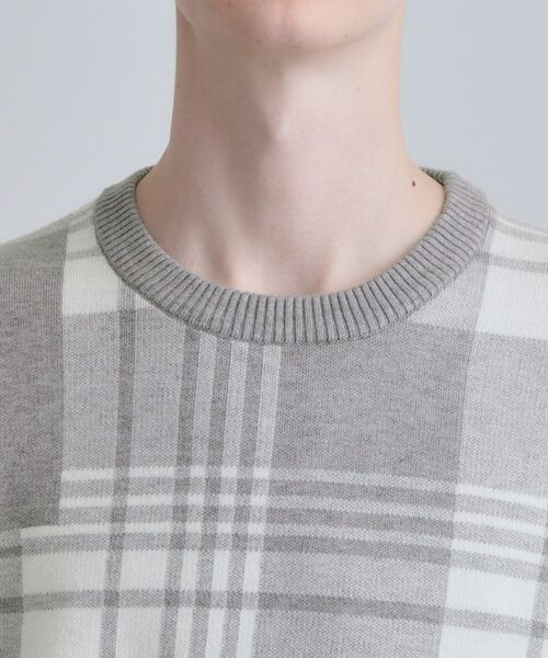 tk.TAKEO KIKUCHI / ティーケー タケオキクチ ニット・セーター | ランダムチェックニット | 詳細16
