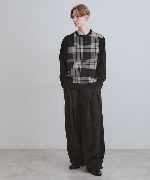 tk.TAKEO KIKUCHI / ティーケー タケオキクチ ニット・セーター | ランダムチェックニット | 詳細7