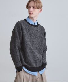 tk.TAKEO KIKUCHI / ティーケー タケオキクチ ニット・セーター | バーズアイライクボーダーニット