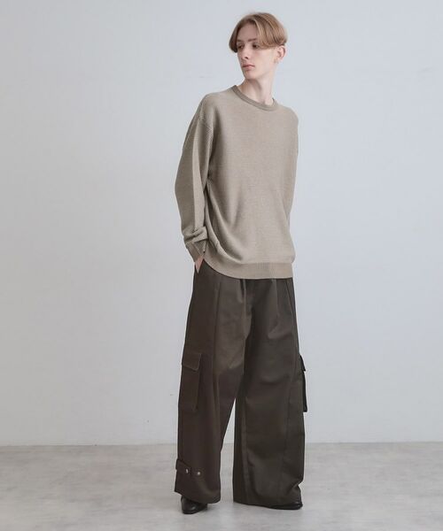 tk.TAKEO KIKUCHI / ティーケー タケオキクチ ニット・セーター | バーズアイライクボーダーニット | 詳細12