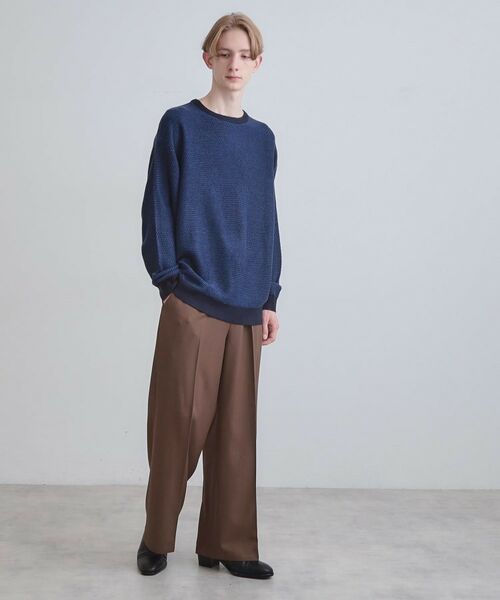 tk.TAKEO KIKUCHI / ティーケー タケオキクチ ニット・セーター | バーズアイライクボーダーニット | 詳細15