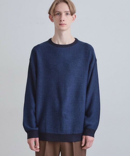 tk.TAKEO KIKUCHI / ティーケー タケオキクチ ニット・セーター | バーズアイライクボーダーニット | 詳細18