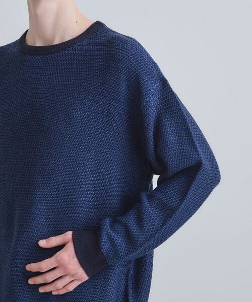 tk.TAKEO KIKUCHI / ティーケー タケオキクチ ニット・セーター | バーズアイライクボーダーニット | 詳細22