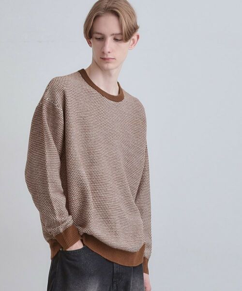 tk.TAKEO KIKUCHI / ティーケー タケオキクチ ニット・セーター | バーズアイライクボーダーニット | 詳細6