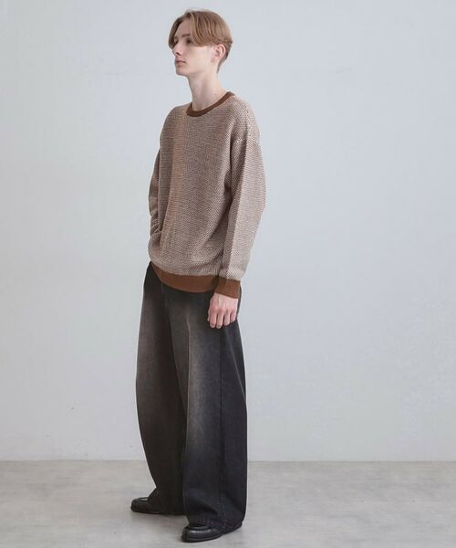 tk.TAKEO KIKUCHI / ティーケー タケオキクチ ニット・セーター | バーズアイライクボーダーニット | 詳細8