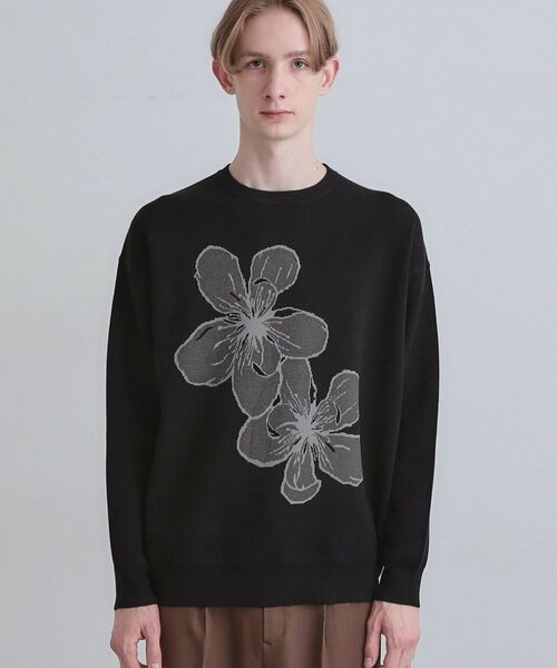 tk.TAKEO KIKUCHI / ティーケー タケオキクチ ニット・セーター | フラワーニットプルオーバー | 詳細14