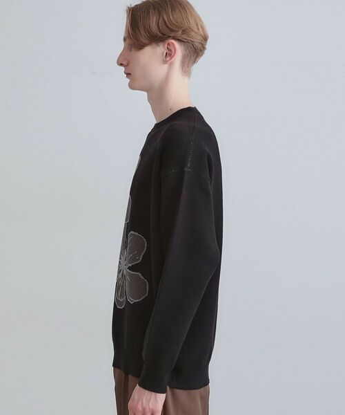 tk.TAKEO KIKUCHI / ティーケー タケオキクチ ニット・セーター | フラワーニットプルオーバー | 詳細15