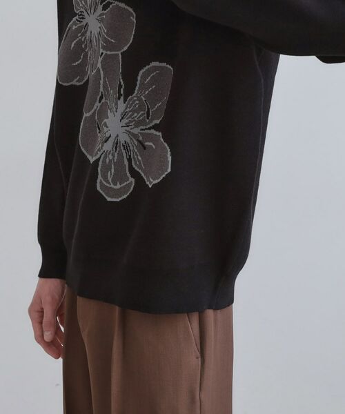 tk.TAKEO KIKUCHI / ティーケー タケオキクチ ニット・セーター | フラワーニットプルオーバー | 詳細19